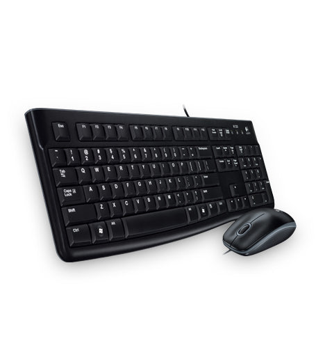 TECLADO/MOUSE LOGITECH MK120 NEGRO USB PC