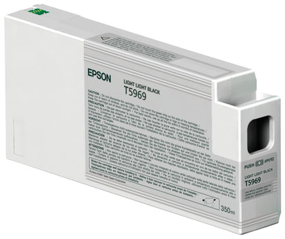 Tinta Epson Stylus Pro 7900/9900 350ml Color Negro Claro