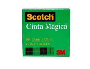 Cinta Mágica 3M Scotch 19mmx33m 1 Pieza