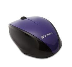 Mouse VERBATIM Inalambrico BlueLED - Purpura