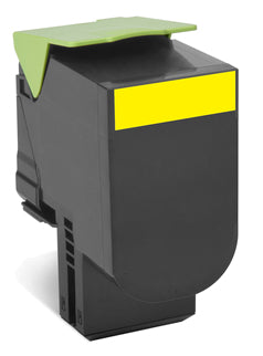 TONER LEXMARK 70C80Y0 AMARILLO PROGRAMA RETORNO