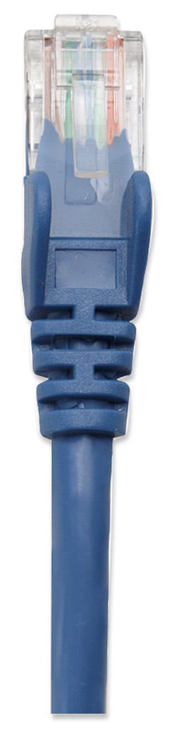 CABLE DE RED PATCH CAT5E RJ45 0.50M AZUL