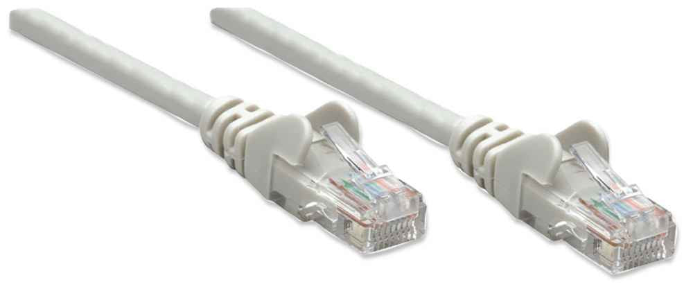 CABLE DE RED PATCH CAT5E RJ45 1.0M GRIS