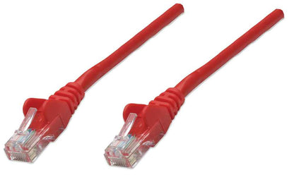 CABLE DE RED PATCH CAT6 RJ45 1.0M ROJO