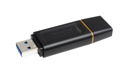 USB 3.2 MEMORIA KINGSTON 128GB GEN1 DT EXODIA (NEGRA)