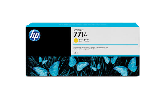 HP 771 AMARILLO 775ML TINTA AMPLIO FORMATO B6Y18A