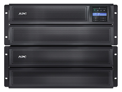 UPS APC Smart X 2000VA/1800W 4U Rack/Torre Pantalla LCD 100-127V 10 Salidas Color Negro