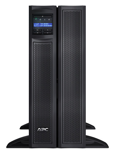 APC SMART UPS X 3000VA RACK TOWER LCD 100 127V