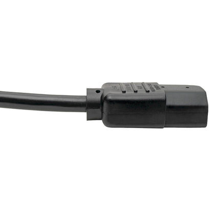 CABLE TRIPP LITE Computer Power Cord NEMA L6-20P to C13 Heavy-Duty 15A 125V 14 AWG 6 ft 1.83m Black