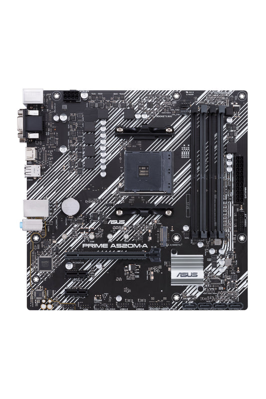 Tarjeta Madre Asus AMD A520 Socket AM4 Licencia Gestión Remota ASUS Control Center Express 4 Bancos de Memoria DDR4