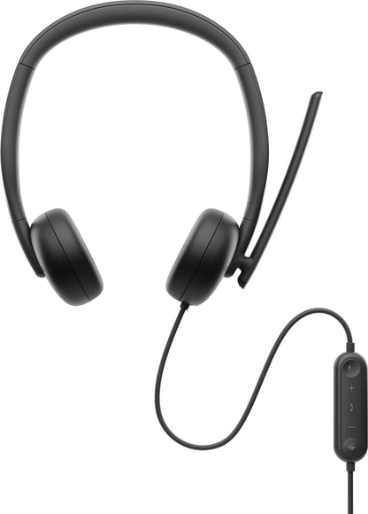 HEADSET STEREO ALAMBRICOS WH302 USBA NEGRO 3YW