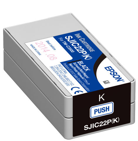 EPSON CW CARTUCHO TINTA NEGRA PARA TM-C3500 SJIC22P