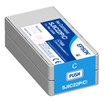 EPSON CW CARTUCHO TINTA CYAN PARA TM-C3500 SJIC22P