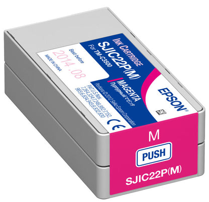 EPSON CW CARTUCHO TINTA MAGENTA PARA TM-C3500 SJIC22P