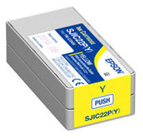 EPSON CW CARTUCHO TINTA AMARILL PARA TM-C3500 SJIC22P