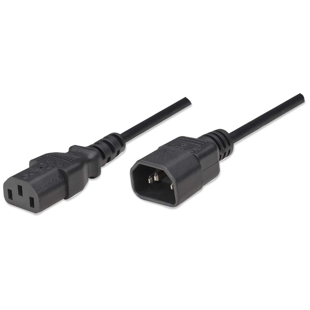 CABLE EXTENSION DE CORRIENTE 1.8M CPU MONITOR PROYECTOR