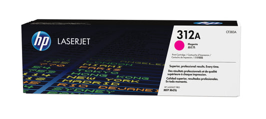 HP 312A MAGENTA LASERJET TON CARTRIDGE CF383A