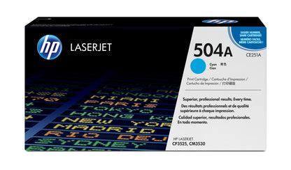 TONER HP CP3525 CM3530 MFP CYAN