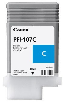 CARTUCHO INKJET PFI-107 C CYAN 130ML PARA PLOTTER IPF