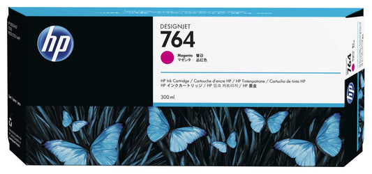 TINTA HP LF 764 DESIGNJET MAGENTA 300ML