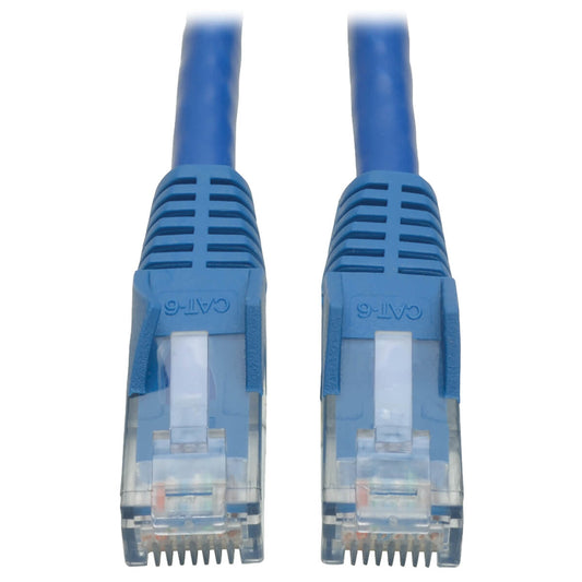 CABLE PATCH CAT6 UTP MOLDEADO SNAGLESS RJ45 M/M AZUL 2.13M .