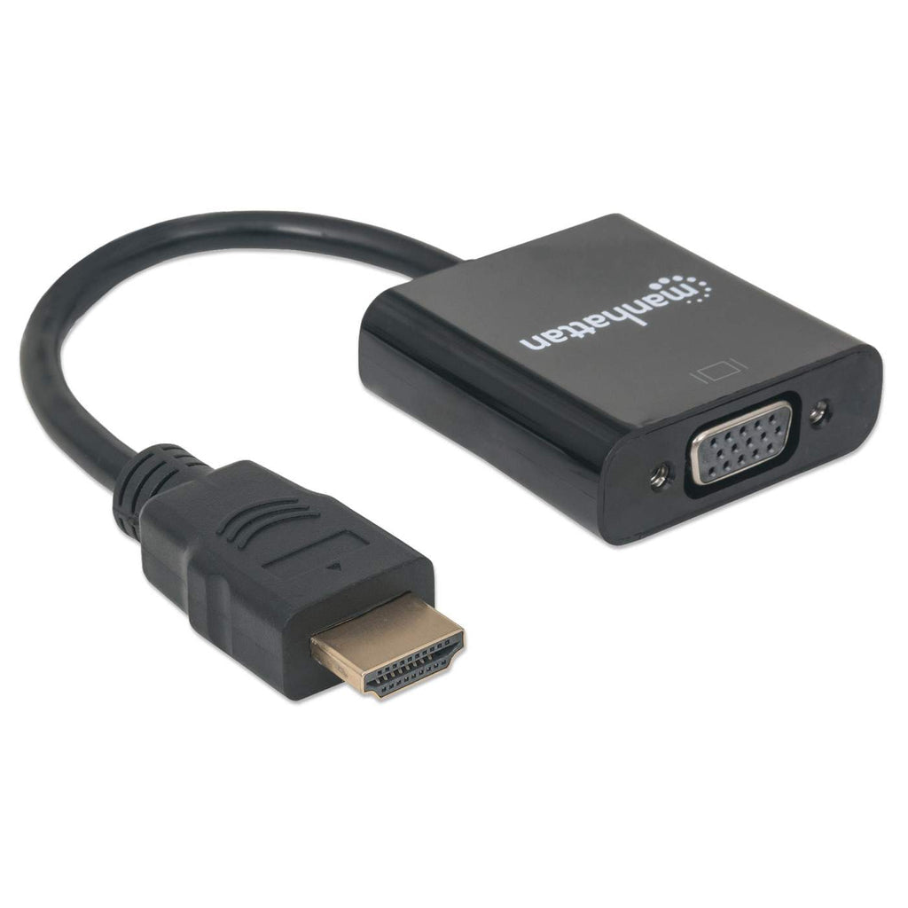 CABLE ADAPTADOR CONVERTIDOR HDMI A VGA HD15 1080P MACHO-HEMBRA