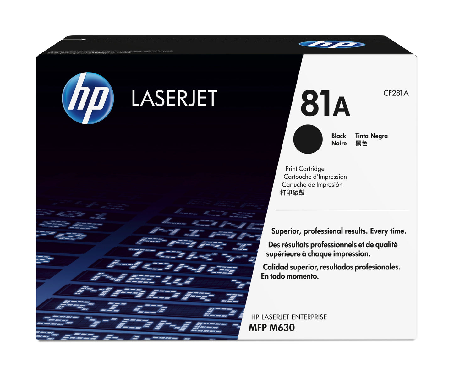 HP 81A BLACK LASERJET TONER CARTRIDGE CF281A