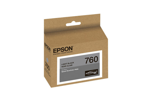 Tinta Epson SC-P600 25.9ml Color Negro Claro