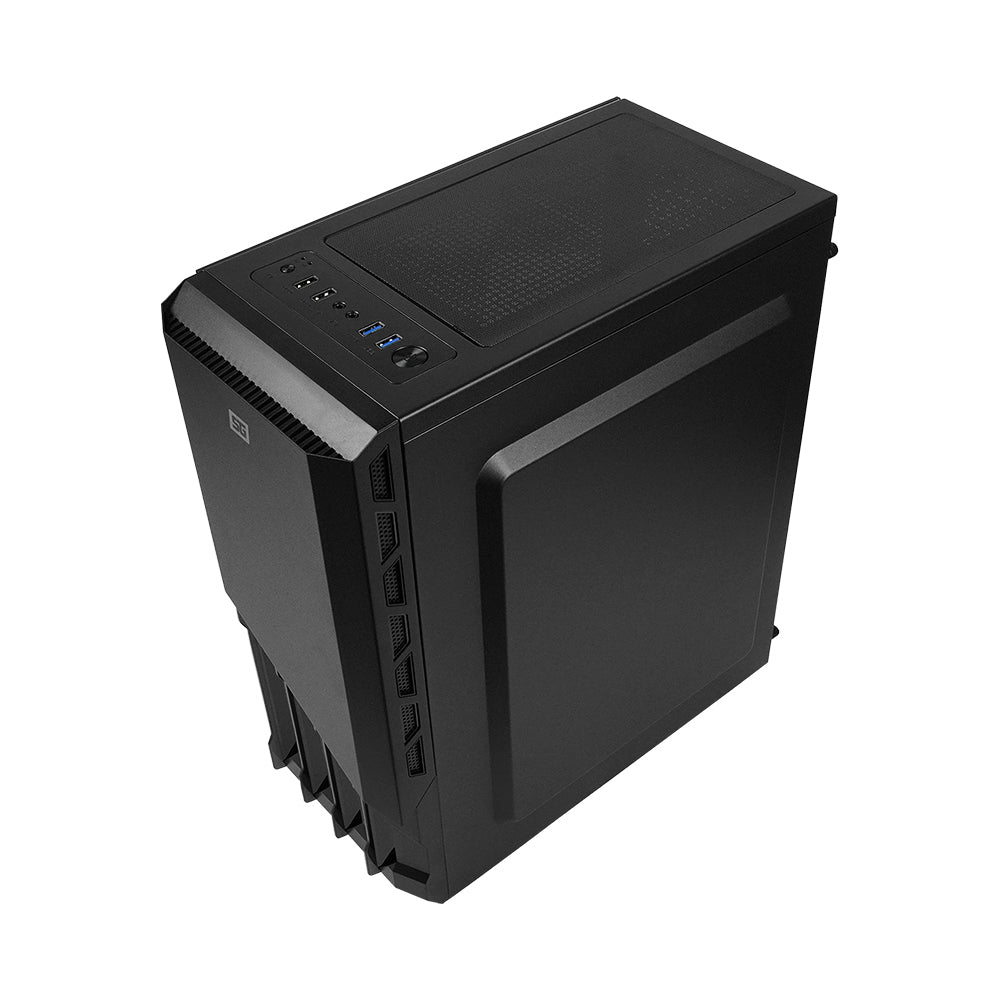 GABINETE START THE GAME CSG-530 MATX CRISTAL USB 3 S FTE NEGRO