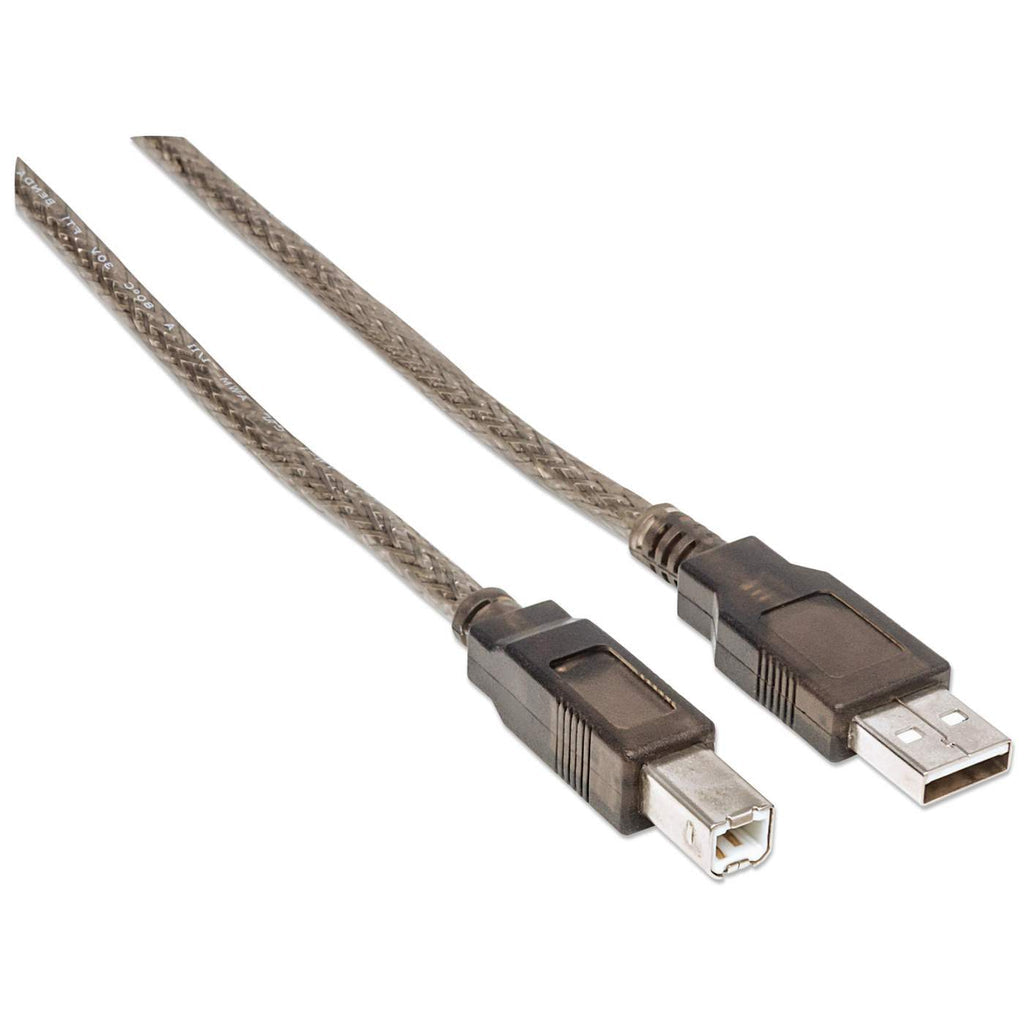 CABLE USB A-B 11.0M EXTENSION ACTIVA IMPRESORA PLATA