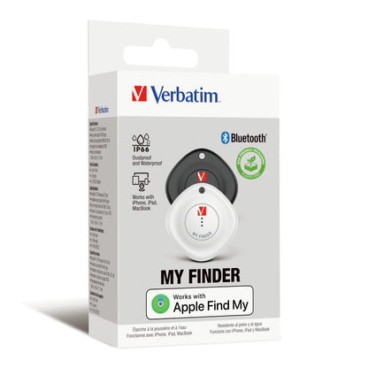 Localizador VERBATIM MyFinder Bluetooth Duo Pack