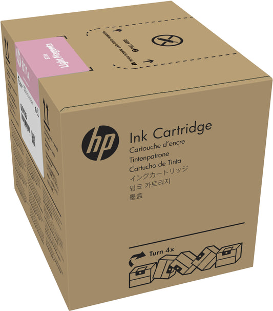 Tinta HP Latex 871A 3 Litros Color Magenta Claro