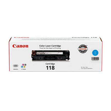 TONER CANON 118 CYAN