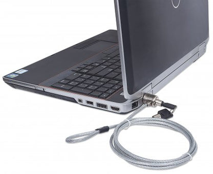 Candado Manhattan Seguridad Laptop 1.4m C/Llave