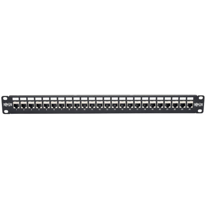 PANEL CONEXIONES ALIMENTACION CAT6A RJ45 STP 24 PUERTOS 1U RACK