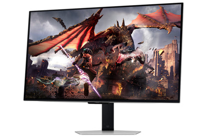 Monitor Gamer Samsung 32 in Odyssey 4K 3840 x 2160 240HZ PLANO PLATA RGB 0.03MS GAMING HUB G8