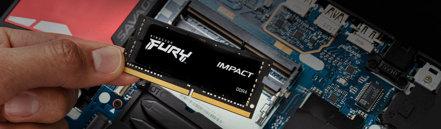 Memoria Ram Kingston FURY Impact 8 GB 2666MHz DDR4 CL15 SODIMM