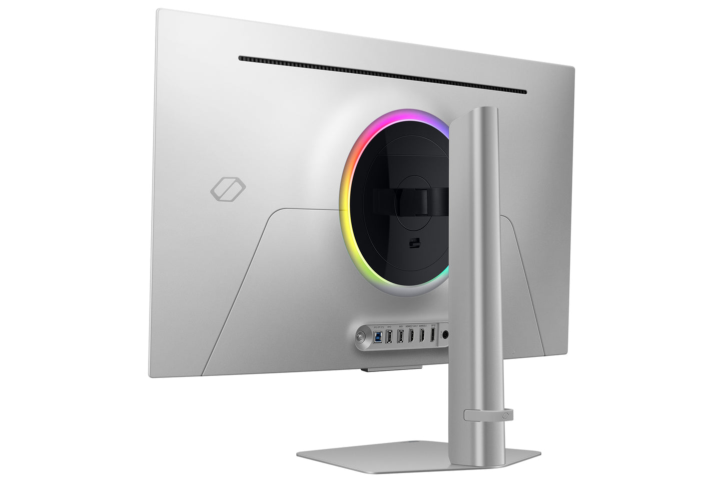 Monitor Gamer Samsung 32 in Odyssey 4K 3840 x 2160 240HZ PLANO PLATA RGB 0.03MS GAMING HUB G8