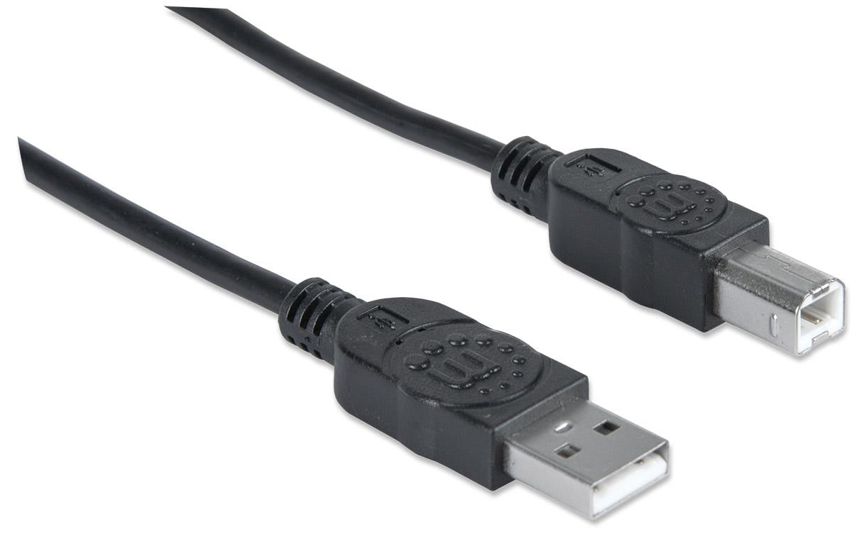 CABLE USB A-B 3.0M IMPRESORA NEGRO