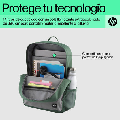 Mochila HP Campus Green 15.6