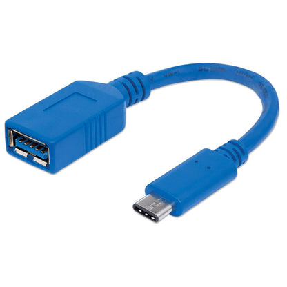 CABLE ADAPTADOR CONVERTIDOR USB-C 3.1 A USB-A 3.0 MACHO-HEMBRA