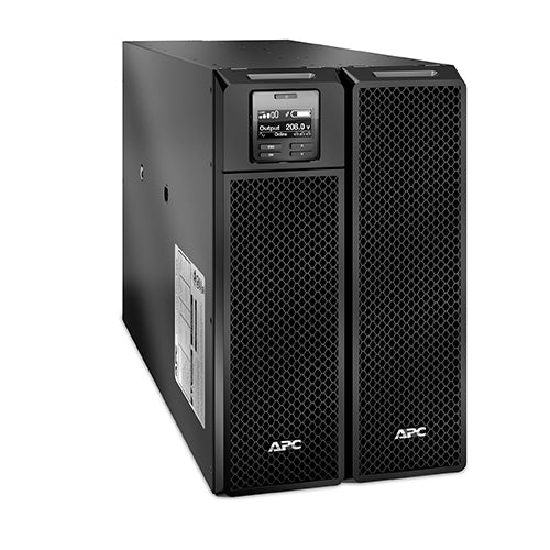 UPS APC 10000VA/10000W 208V Doble Conversión en Línea Onda Sinusoidal 6 Salidas Color Negro