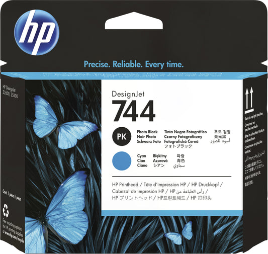 CABEZAL HP LF 744 DESIGNJET NEGRO FOTO/CIAN