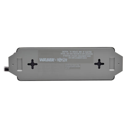 Barra de Contactos Tripp Lite Waber Industrial 3 Tomacorrientes 2.74m Clavija NEMA 5-15P Protector de Switch