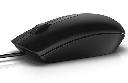 MOUSE ALAMBRICO MS116 USB NEGRO 1YW