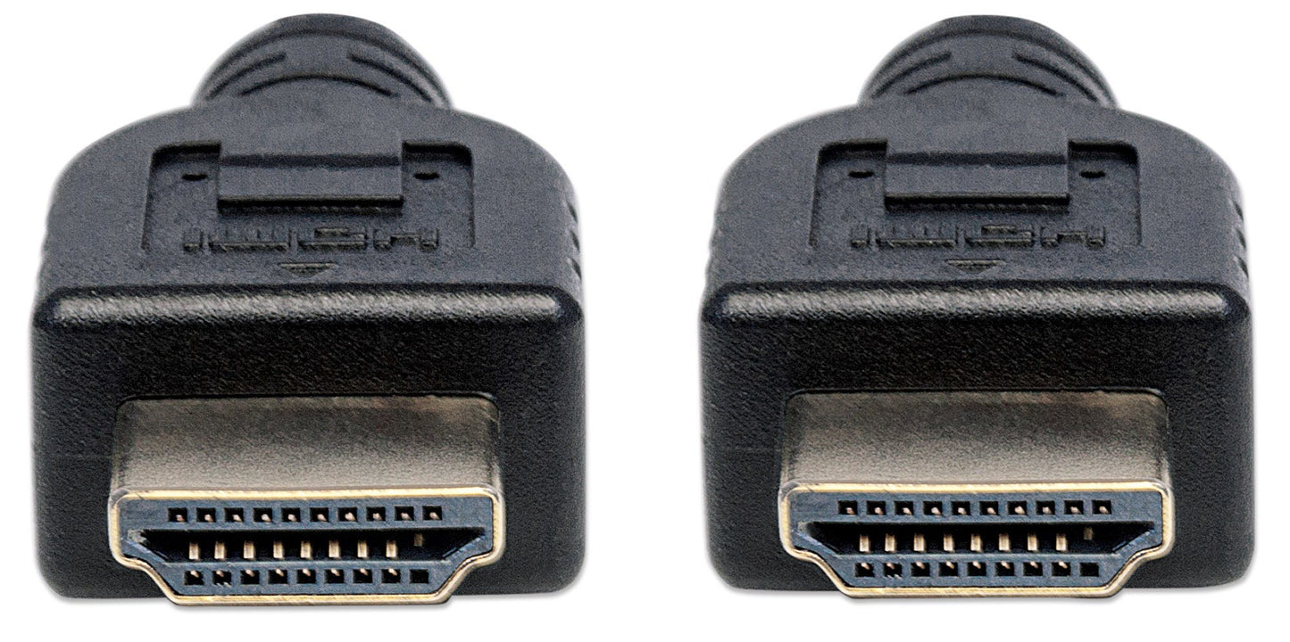 Cable Manhattan HDMI Alta Velocidad con Ethernet Blindado 2m Color Negro