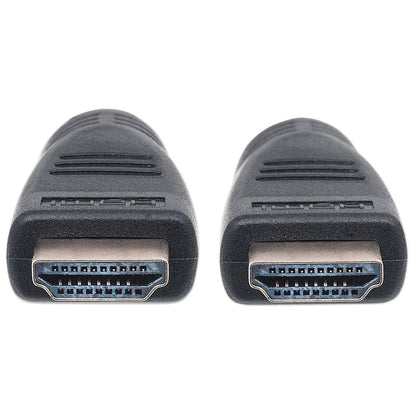 Cable Manhattan HDMI M-M Alta Velocidad Ethernet 8m Color Negro