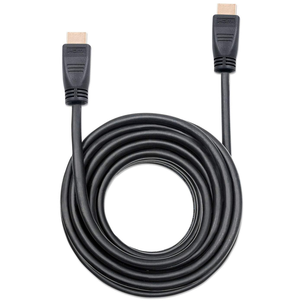 Cable Manhattan HDMI M-M Alta Velocidad Ethernet 8m Color Negro