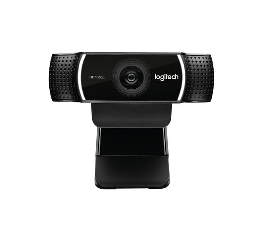 Camara Web Logitech(D90) C922 Pro para Streaming HD 1080p USB Color Negro