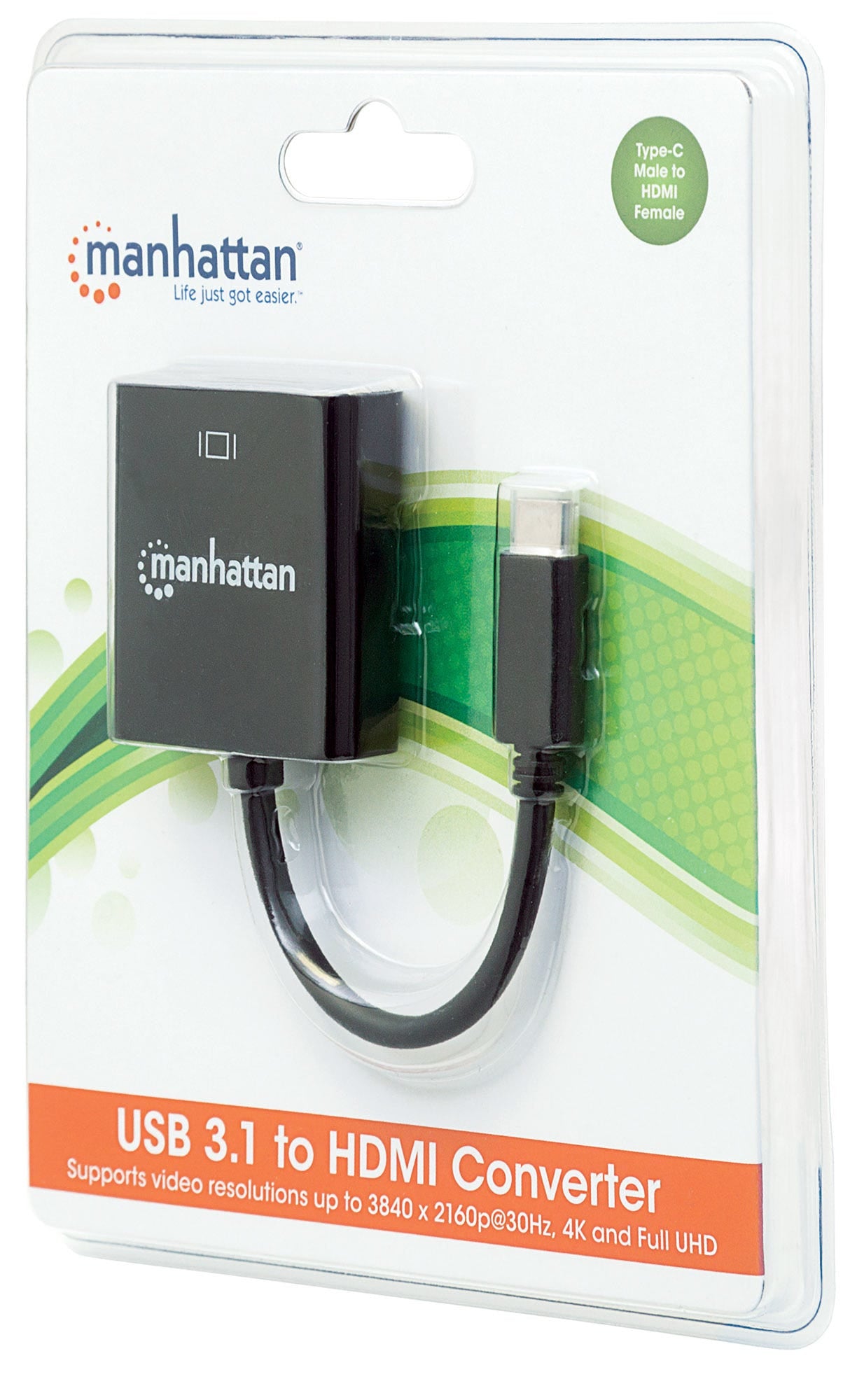 CABLE ADAPTADOR CONVERTIDOR USB-C 3.1 A HDMI 4K MACHO-HEMBRA